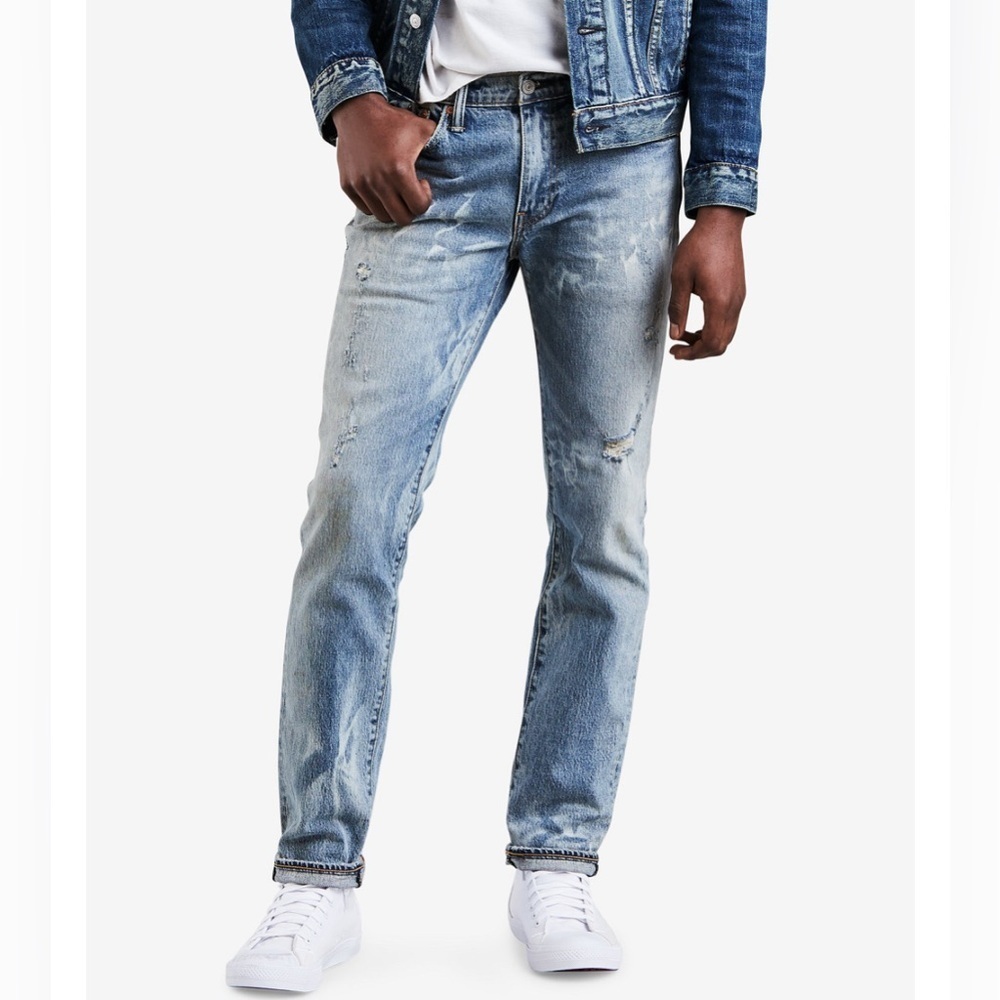NWT Levi’s Men's 511 Slim-Fit Distressed Jeans Size 32x34